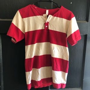 Unisex striped t shirt